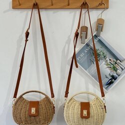 กระเป๋าถักสไตล์เกาหลีสวยหรู มินิมอลสำหรับผู้หญิง แมทช์ได้กับทุกลุค❤