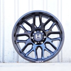 ล้อเเท้ HOSTILE ต้องที่ STEP9 เท่านั้น H120 20X10 6X139.7 ET-19 ดำด้าน