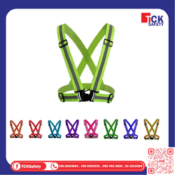 แถบสะท้อนแสงยางยืด