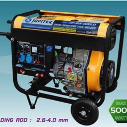 เครื่องยนต์ปั่นไฟดีเซล+เครื่องเชื่อม JUPITER รุ่น JP-D5-WELD