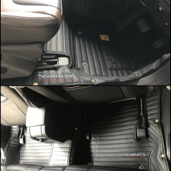 พรมปูพื้นรถยนต์5D CHEVROLET SONIC พรมหนังลายตรง เต็มคัน 3ชิ้น(เเจ้งสีในเเชทได้นะคะ)