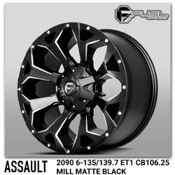 FUEL ASSAULT ขอบ20 ราคาพิเศษ
