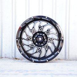 ล้อ FC882 DELTAFORCE 20X12 6X139.7 ET-51 BLACK M W R