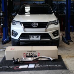 ท่อ HKS ปลายคาร์บอนใส่ FORTUNER ของแท้ที่ STEP9 เท่านั้น