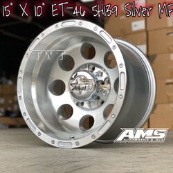 สุดตารางอีกรุ่น AMS STEP9 OFFROAD AMS 15X10 ออฟลบ 46 ราคาเร้าใจแน่นอน