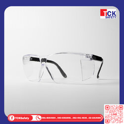 แว่นตานิรภัย รุ่น 319 เลนส์ใส กันฝ้า 100%