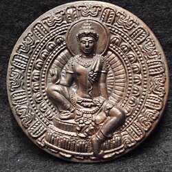 จตุคามรามเทพ รุ่นเจ้าสัวยุคแปด ขนาด5.5 ซ.ม. เนื้อนวะโลหะ