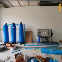 ชุดผลิตน้ำดื่มจำหน่าย ระบบ RO+UV กำลังการผลิต24,000 ลิตรต่อวัน(ระบบAuto ล้างสารกรองอัตโนมัติ) พร้อมติดตั้ง