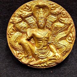 องค์พ่อจตุคามรามเทพ หลัง หลักเมืองชุมพร รุ่นสมโภชหลักเมืองชุมพร จ้าวทะเลไทย จ้าวทะเลใต้