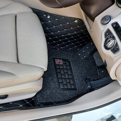 พรมปูพื้นรถยนต์ 7D BENZ E-Coupe W207 ปี2010-16 พรม7D QJ VIP หนาพิเศษ เสริมใยดักฝุ่น เต็มคัน 7ชิ้น