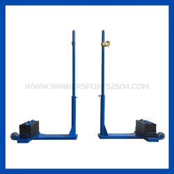 เสาแบดมินตัน มาตรฐานแข่งขัน ชุดทองเหลือง