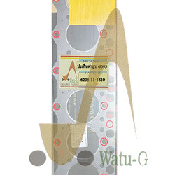 ปะเก็นฝาสูบ 6D95 / 6206-11-1810