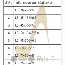 ซีลกันฝุ่น LBI