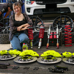 ส่งงาน FORD EVEREST NEXTGEN จัดชุดเบรคแท้ ล้อ ช่วงล่างโช้ค PROFENDER ความสูงเดิม ไม่โหลด