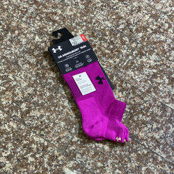 ถุงเท้าวิ่ง Under Armour ArmourDry Run ‘Purple’ (LG)