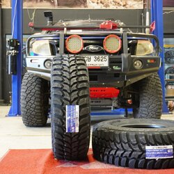 เปลี่ยนยาง FORD RANGER WILDTRACK ยาง LINGLONG M/T 315/75-16 Y23