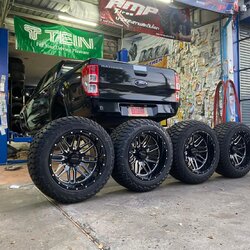 OFFROAD ขอบ20 ออฟ-44 กว้าง12 พร้อมยาง 285/55-20