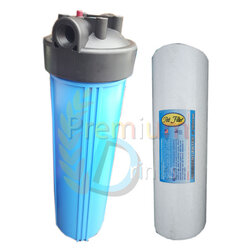 กระบอกดักตะกอน (Housing ) บิ๊กบูลทึป 20นิ้ว ท่อเข้า-ออก 1 นิ้ว