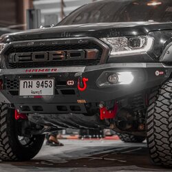 FORD RANGER จองคิวมาจากจันทบุรี ชุดแต่ง HAMER รอบคันที่ STEP9