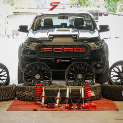 ส่งงาน #FORD #RANGER เปลี่ยนล้อยางใหม่ อัพเกรดช่วงล่างด้วยโช้ค PROFENDER