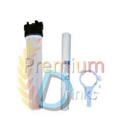 กระบอกดักตะกอน (Housing )20นิ้ว ท่อ 4 หุน ฟรีไส้ PP 1ตัว