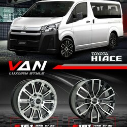 ใหม่ล้อแม็ก 6รู130 สำหรับรถตุ้ตัวใหม่ Majesty commuter สั่งได้ทุกรุ่น