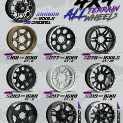 ใหม่ล้อแม็ก ขอบ16 สำหรับรถ ออฟโรด OFF ROAD สั่งได้ทุกรุ่น