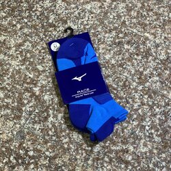 ถุงเท้าวิ่ง Mizuno Race Low Running Socks ‘Brilliant Blue’ (M)