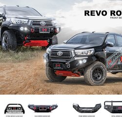 FRONT SERIES BULL BAR REVO ROCCO 18-19