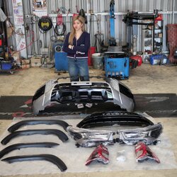 ชุดแปลงหน้า Rocco /GR Sport สำหรับรถ Toyota Revo 2015+