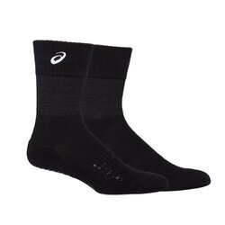 ถุงเท้า ASICS Court FF Crew Socks ‘BLACK’ (M,L)