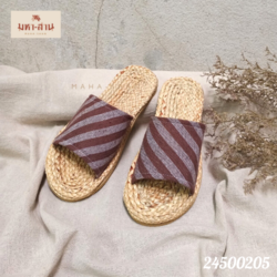 🌱👠รองเท้าผักตบชวา พื้นยางคาดผ้า (S,M,L,XL) 👠🌱