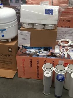 เครื่องกรองน้ำดื่ม5ขั้นตอนระบบRO75GPDรุ่นติดผนังจอดิจิตอล