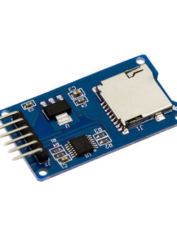 โมดูลบันทึกข้อมูลลง Micro SD Card (Micro SD Card Adapter Module)