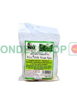 สบู่น้ำนมข้าวถุงผ้า แม่ใหญ่ #2013881250530