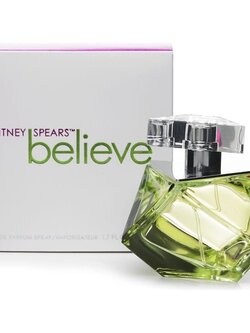 น้ำหอมแท้ BRITNEY SPEARS BELIEVE FOR WOMEN EAU DE PARFUM SPRAY 100 ML ของใหม่ กล่องซีล เหมือนกับห้าง