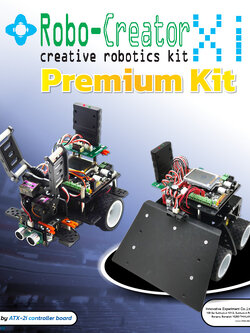 Robo-Creator Xi :Premium kit ชุดอุปกรณ์เรียนรู้และพัฒนาโปรแกรมภาษา C/C++ ควบคุมหุ่นยนต์รุ่นพิเศษ Xi : Premium kit