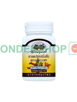 ยาแคปซูลขมิ้นชัน อภัย 60เม็ด#8855539010158