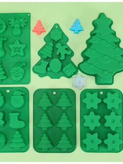 รวมแม่พิมพ์ขนม ปีใหม่ คริสมาสต์ ของขวัญ น่ารักทุกแบบ
