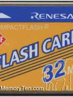 RENESAS - CF Card 32MB 8X Compact Flash Card