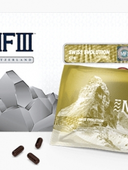MF3 SWISS Evolution SPE softgels MIX PE Evolution and MCE Evolution in one softgel. Maximum anti-aging effects & Sexual Wellbeing