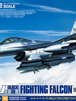 1/72 SCALE LOCKHEED MARTIN(R) F-16(R)CJ [BLOCK50] FIGHTING FALCON(R) w/FULL EQUIPMENT