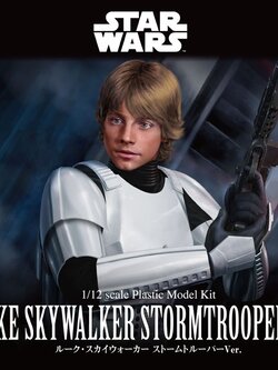 1/12 Plastic Model Luke Skywalker Stormtrooper