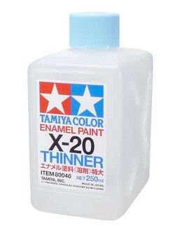 ทินเนอร์ Thinner X-20 250ml (อีนาเมล)