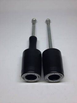 กันล้มข้าง Versys1000 แบร์นMarina กันล้มผลิตจากอลูมิเนียมนำเข้า เกรด6061T651 และPOM ติดตั้งง่าย(65) สีดำ