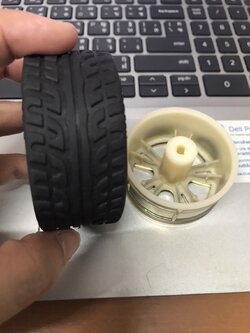 ชุดล้อพร้อมยางRC-1408 จาก YFROBOT