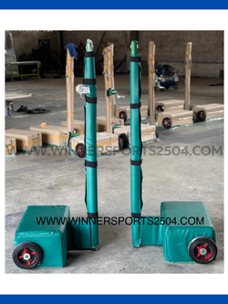 เสาแบดมินตัน แบบแข่งขัน IBF มีเบาะหุ้ม