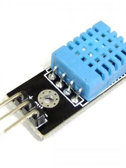 DHT11 without LED โมดูลวัดอุณหภูมิและความชื้นสัมพัทธ์ แบบไม่มี LED แสดงสถานะทำงาน (Digital Temperature and Humidity without LED Sensor) สำเนา