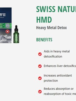 SWISS NATURO HMD Heavy Metal Detox ดีท็อกซ์ล้างพิษโลหะหนัก