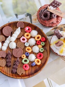 พิมพ์ซิลิโคน รวมลายตกแต่งขนมน่ารัก